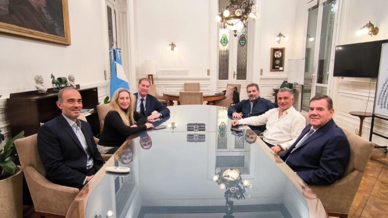 Karina Milei se reunió con Ritondo y Santilli