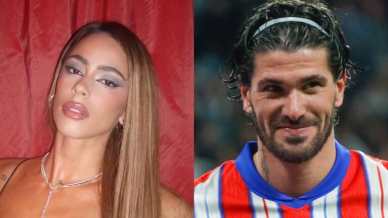 Tini Stoessel y Rodrigo de Paul  en Madrid