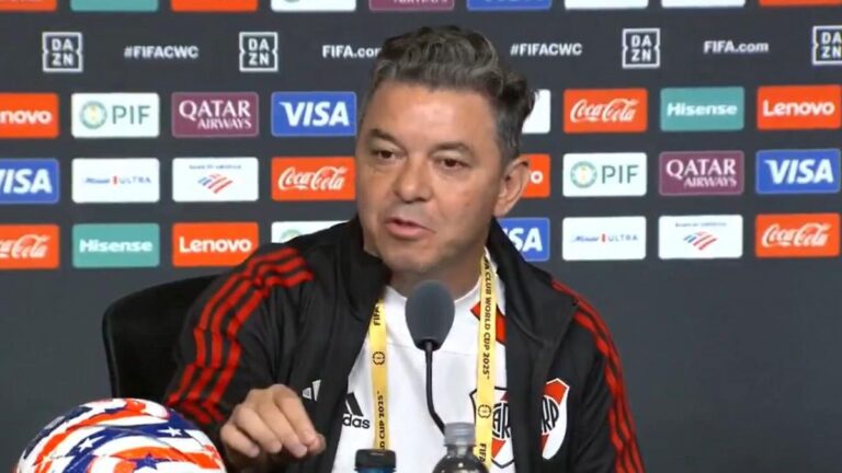 Gallardo palpitó el duelo ante el Inter.