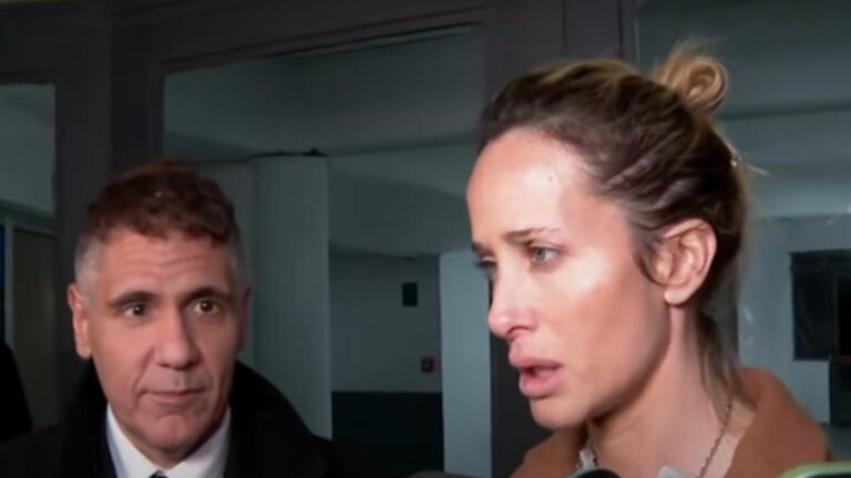 Habló Julieta Prandi tras declarar contra su ex