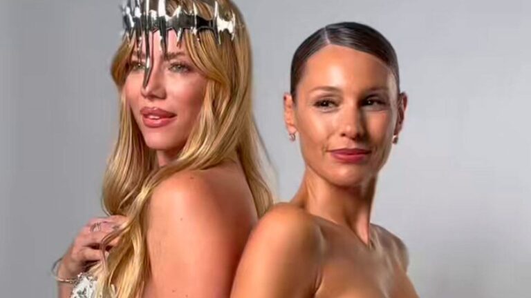 Nicole Neumann y Pampita posan juntas