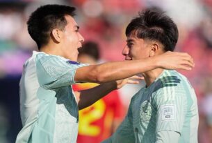 México empató ante España