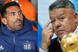 A Tévez le preguntaron por el «Chiqui»