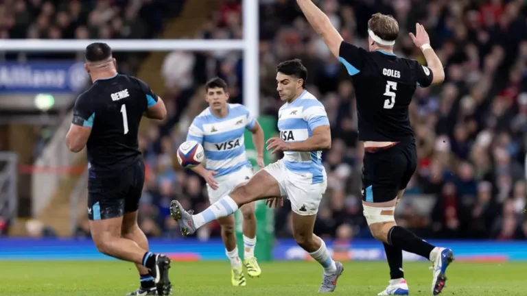 Los Pumas no pudieron y cayeron ante Inglaterra