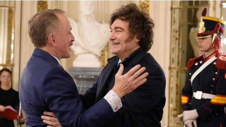 Milei recibió a Peter Lamelas, el nuevo embajador de EE.UU.