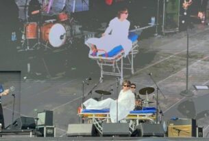 Joaquín Levinton entró en ambulancia al Cosquín Rock