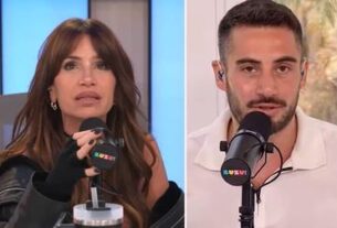 Nicolás Occhiato y Flor Peña finalizan su vínculo laboral